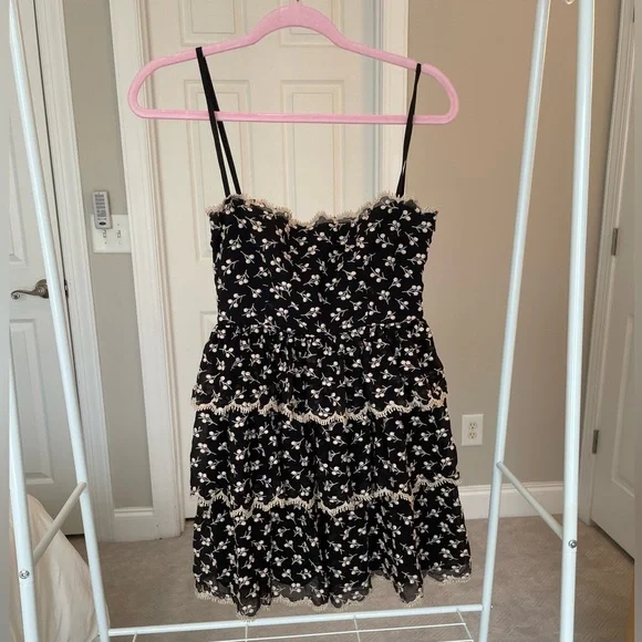 RED Valentino | Dresses | Redvalentino Silk Embroidered Mini Dress With Tiered Skirt | Poshmark RED Valentino | Dresses | Redvalentino Silk Embroidered Mini Dress With Tiered Skirt | Poshmark